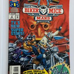 Biker Mice From Mars #2 Dec 1993 Secret Origin TV cartoon Marvel!