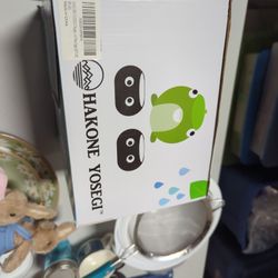 Yosegi Frog Tea Set