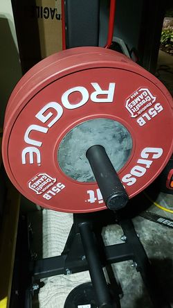 Rogue CrossFit Games 55lb Bumper Plates