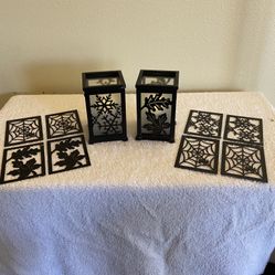 Partylite Change-O-Luminary Lanterns - Set Of 2