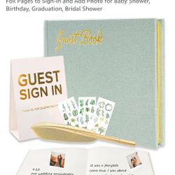 Wedding Guest Signing Book
