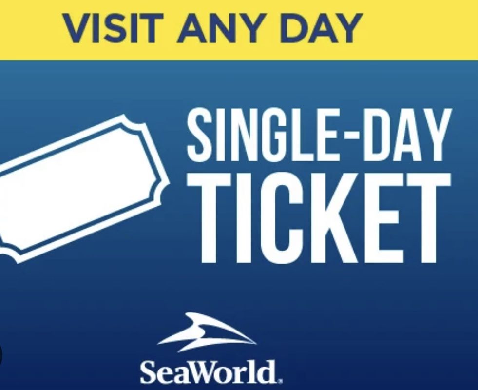 SeaWorld Tickets!!!!Orlando