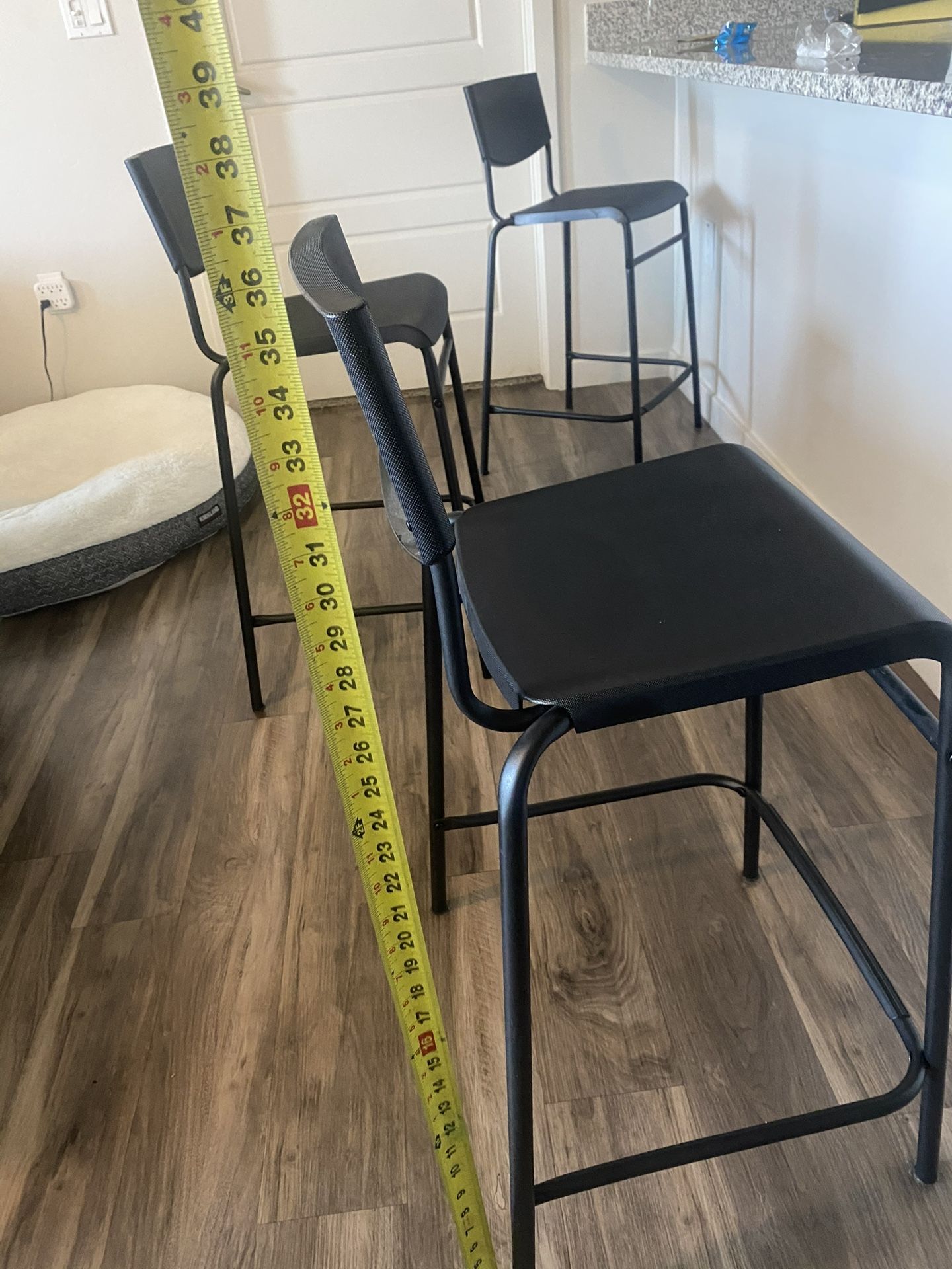 Bar Stool - 3 Stools Sold As A Set
