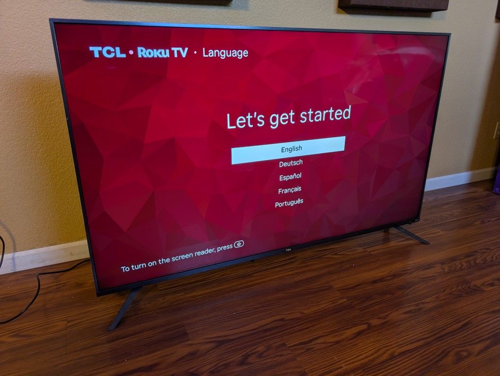 65" TCL Roku 6-Series 4K Smart TV