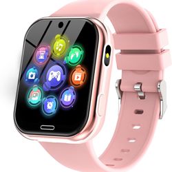 Smart Watch for Kids Gift for Girls Toys Age 6-8 Kids Game Smart Watches for Boys 8-10 with 24 Games Video Camera Music Alarm Educational Birthday Gif