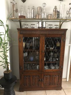 Wood cabinet