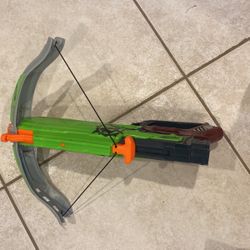 Green Black Brown Nerf Gun