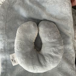 Baby Blanket Set With Head Rest Pillow
