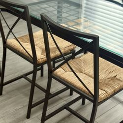 IKEA Glass Table Set - Dining Table - Outdoor Table