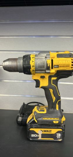 DEWALT 20V Brushless Hammer Drill with Battery