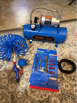 Train horn or air compressor can be used for either or