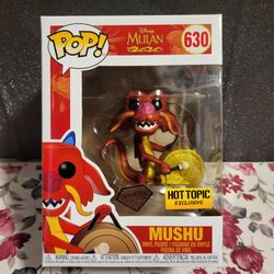 Funko Pop "Mushu"~Diamond Collection~ Movie-Disney Mulan 
