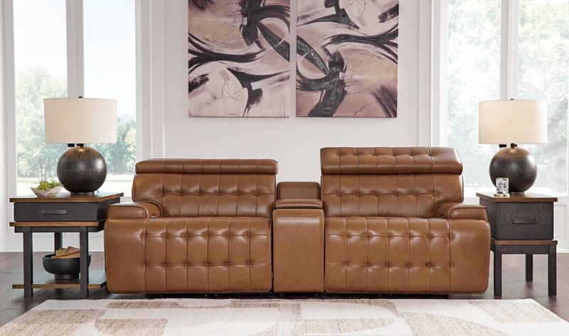 2-Piece Power Reclining Sectional Loveseat