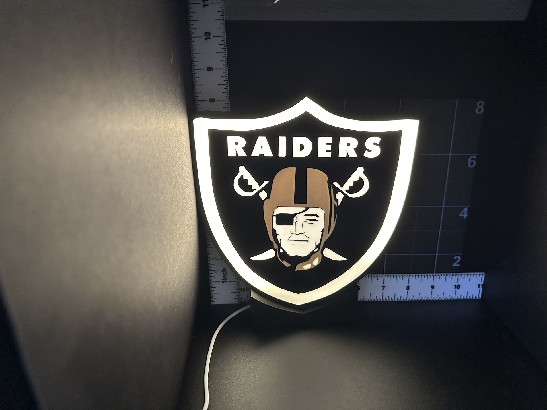 Raiders Lightbox