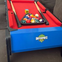 Mini Pool Table Table Game 24”
