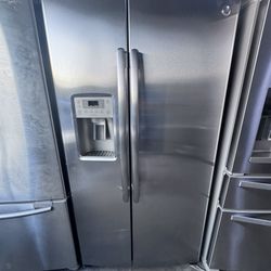 Ge Profile Refrigerator 36 "width Stainless Steel Counter Depth 