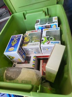 Funko Pop Lot – LeBron James, Mike Wazowski & More