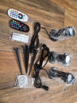 Stage light! Mountable, adjustable, and color changing!