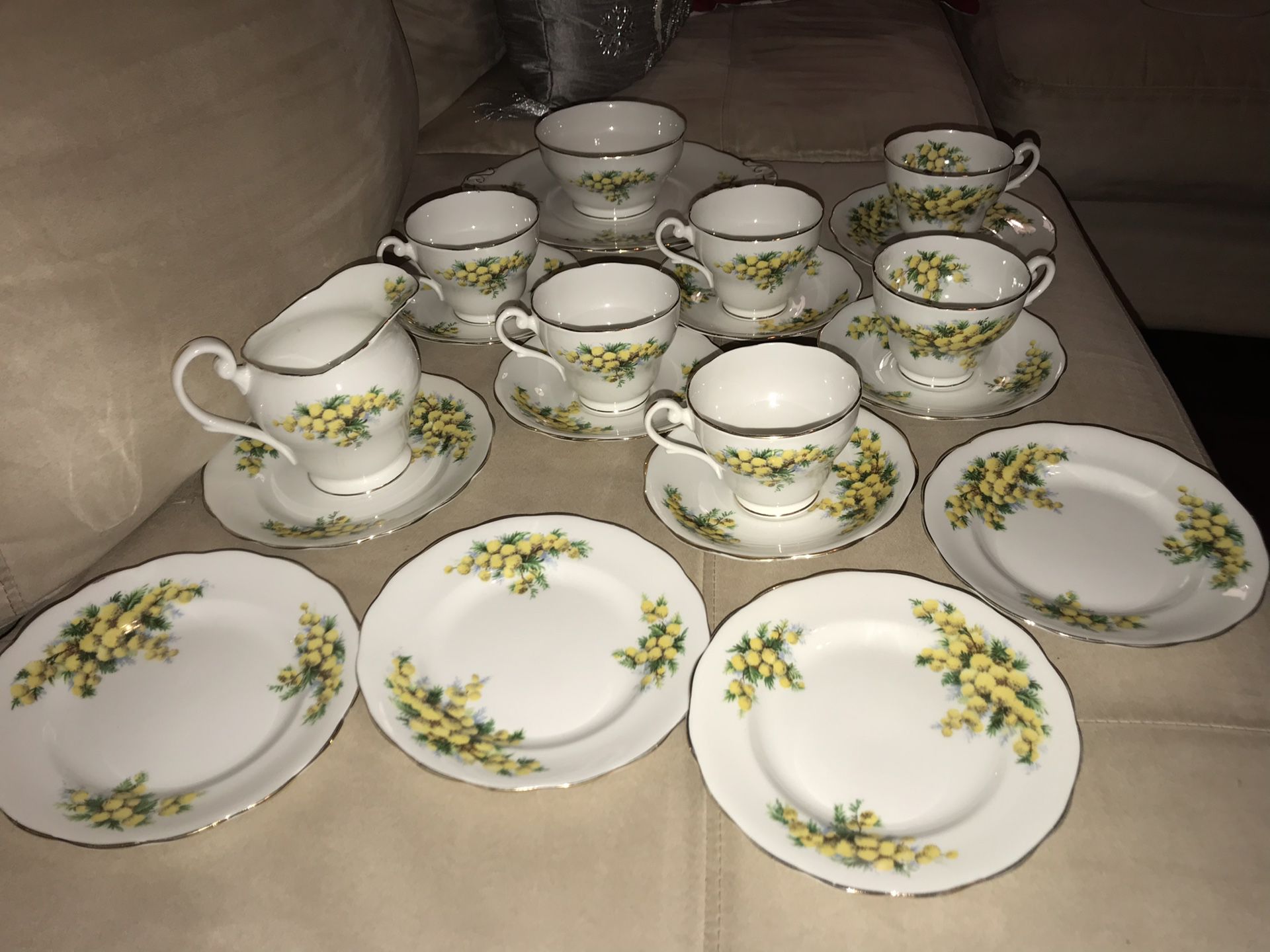 Fine china tea set