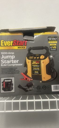 Portable jumpstart, and compressor machine