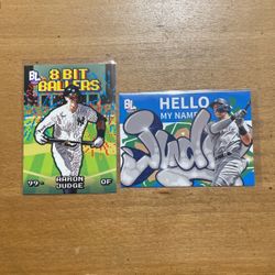2023 BIG LEAGUE AARON JUDGE 2 CARD LOT 