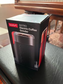 Bodum Red electric grinder