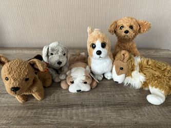 Beanie Baby Dogs Set