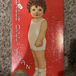 New in sealed package VINTAGE Queen Holden paper dolls Bobby & Joan 