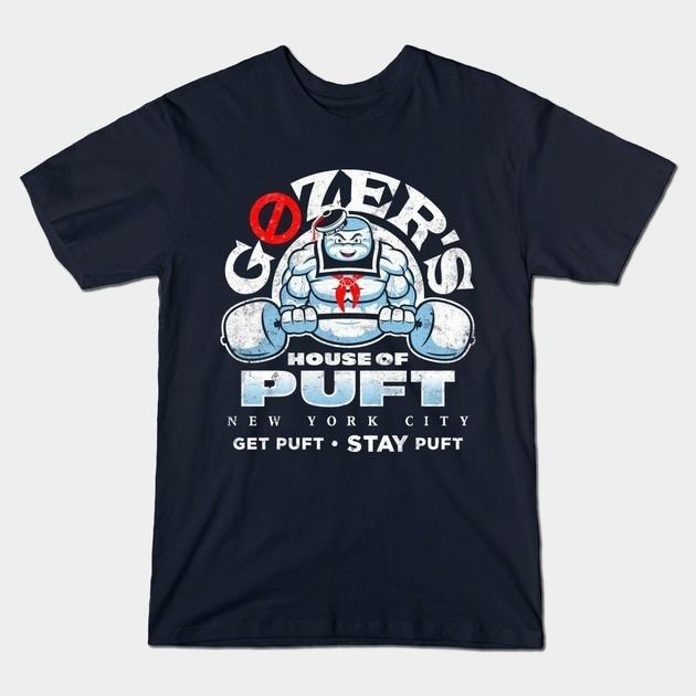 Ghostbusters Stay Puft Marshmallow Man "House Of Puft" T Shirt