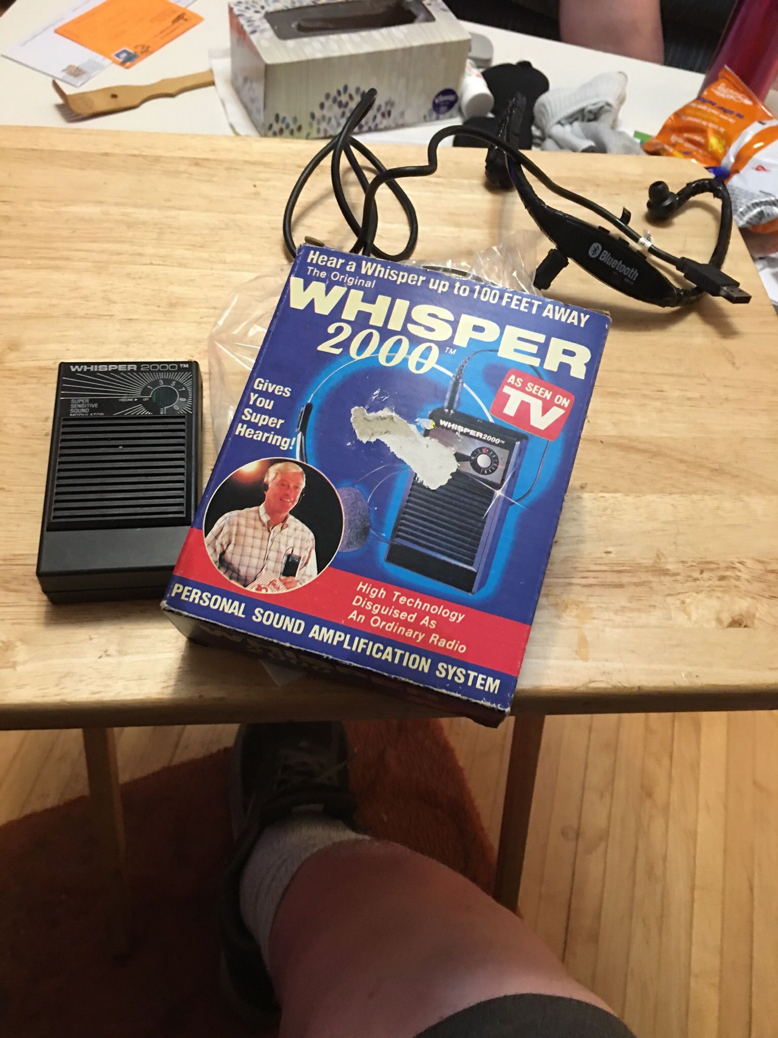 Whisper 2000 listening device
