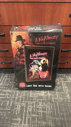 A Nightmare on Elm Street Light Box With Sound W/Box