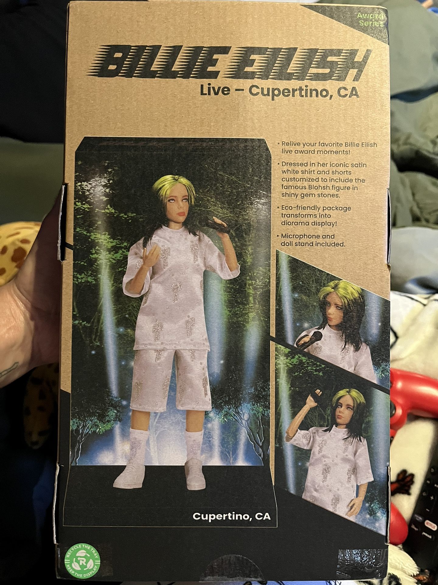 Billie Eilish Doll: Live - Cupertino, CA (New)