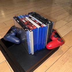 PS4 -- PlayStation4 - 1 TB - 2 controller & Power Cord