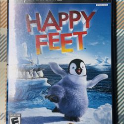 Happy Feet - Complete  - Sony PlayStation 2 PS2 - TESTED With Manual
