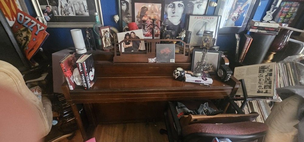 story and Clark upright piano
