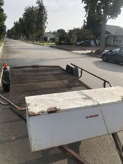 Great Flatbed trailer strong trailer