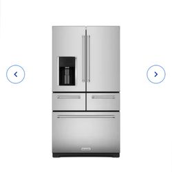 KitchenAid 25.8-cu ft 5-Door French Door Refrigerator 