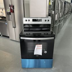 Whirlpool 5.3 Cu. Ft. Stainless Steel Range With Keep Warm Setting - WFE320M0JS
