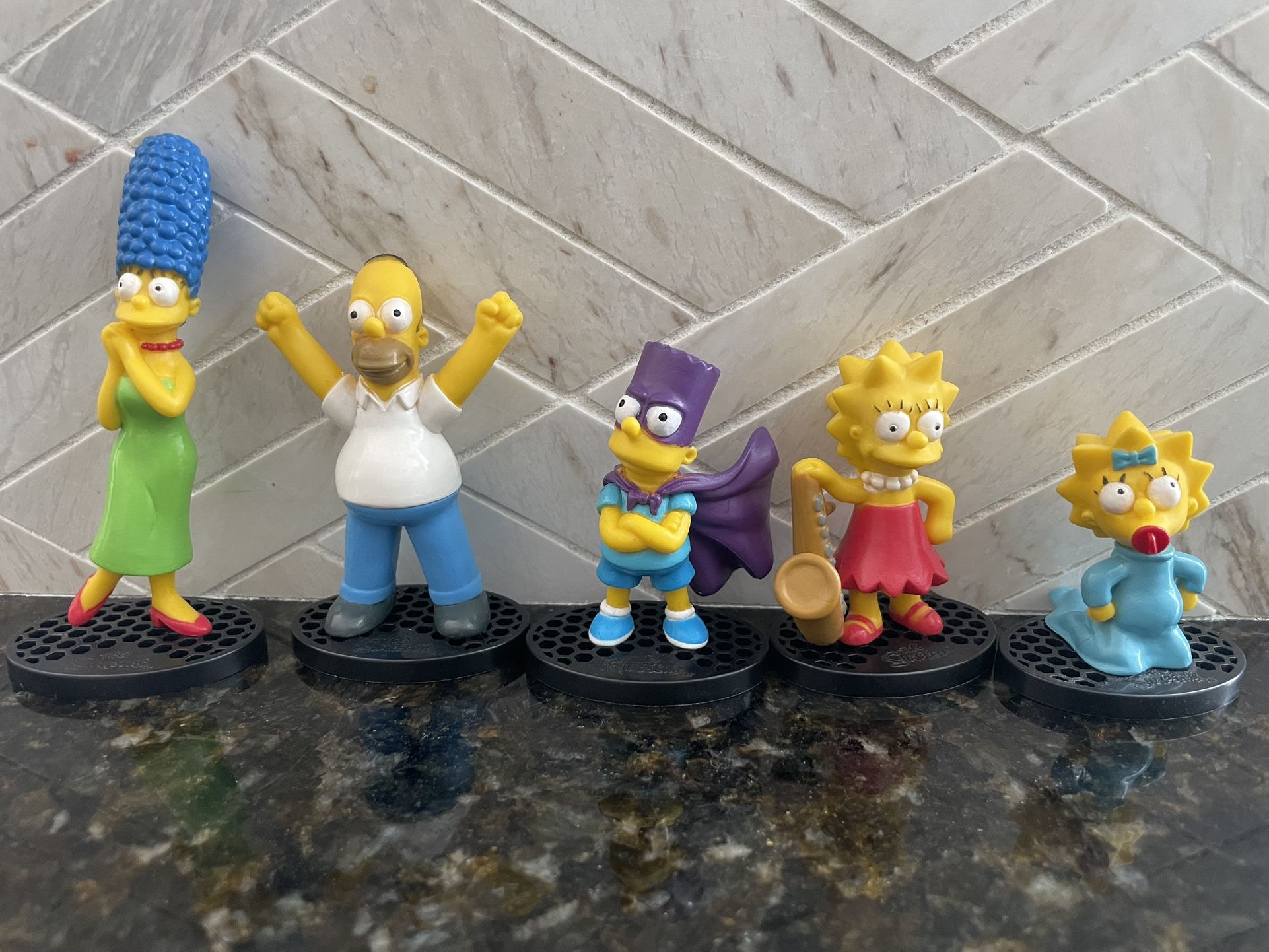 The Simpsons Family Figurines Set Of 5