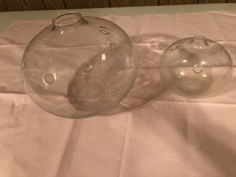 2 HOLMEGAARD 1960’s HULEVASE VASES