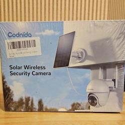 Solar Wireless Security Camera 