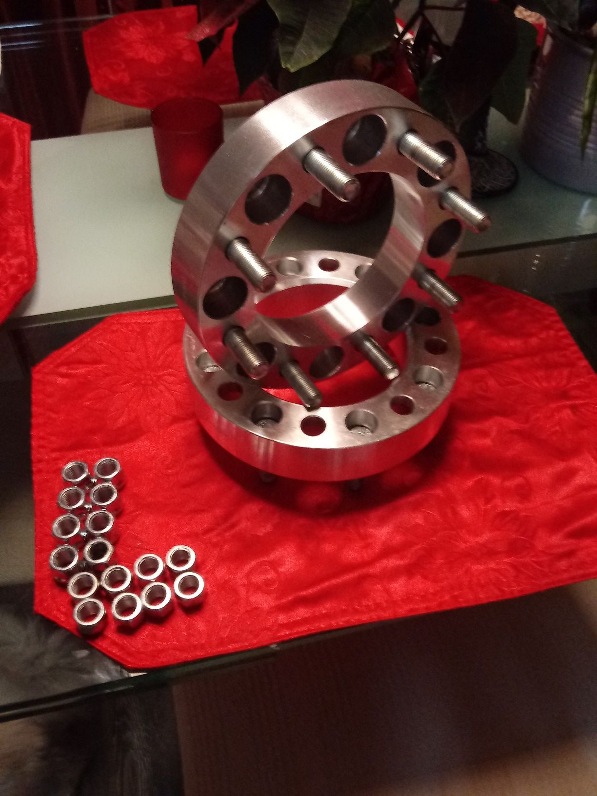 Wheels spacer adapter