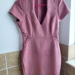 Women's Suede Dress- M