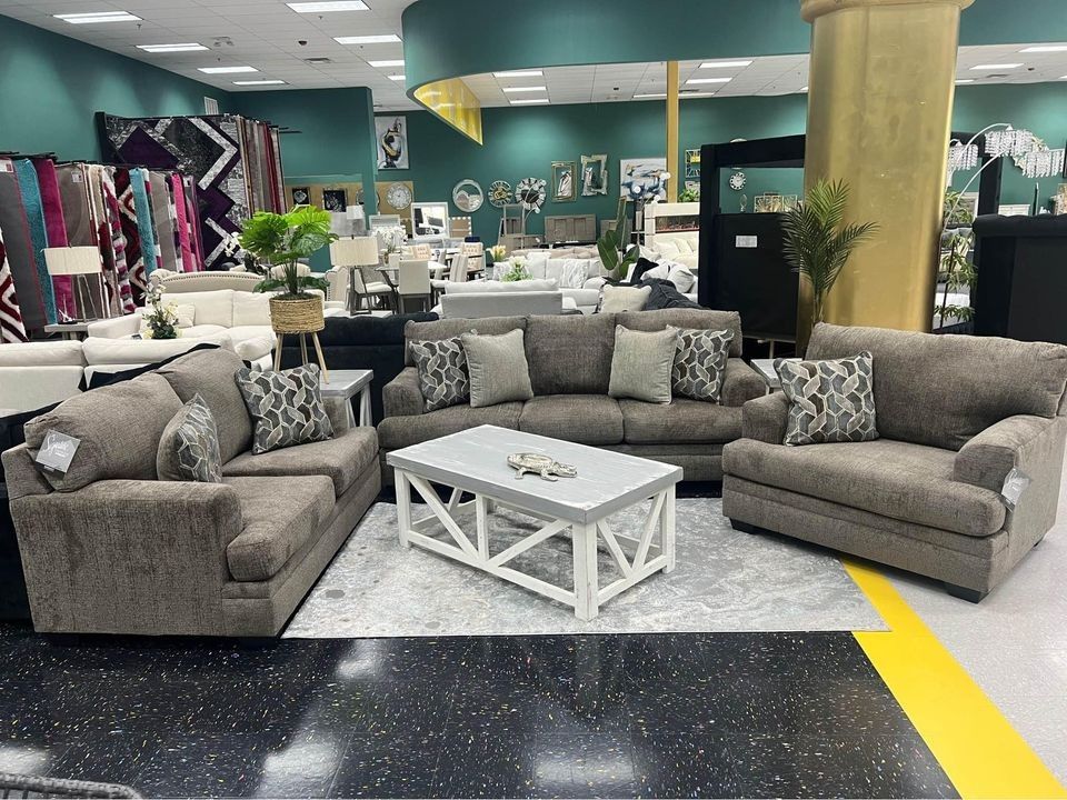 New🌳$10 Down Payment Finance 🫒Stonemeade Sofa & Loveseat & Oversized Chair