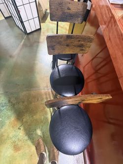 🔥 Bar Stool Chairs – $20 Each OR $50 for All 3 🔥