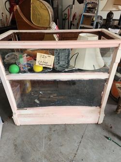 Vintage Display cabinet