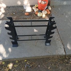 Rack For Your Dunbells Holds 8 Total Solid Steel