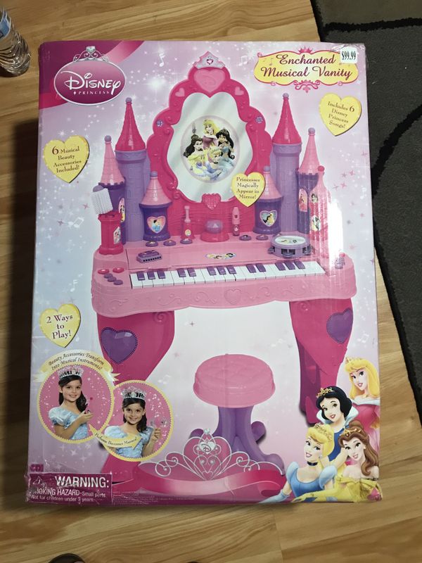 Rare Disney Princess Enchanted Al Vanity Discontinued Item New In Box From 2009 Are Ing For 250 Asking 130 Obo