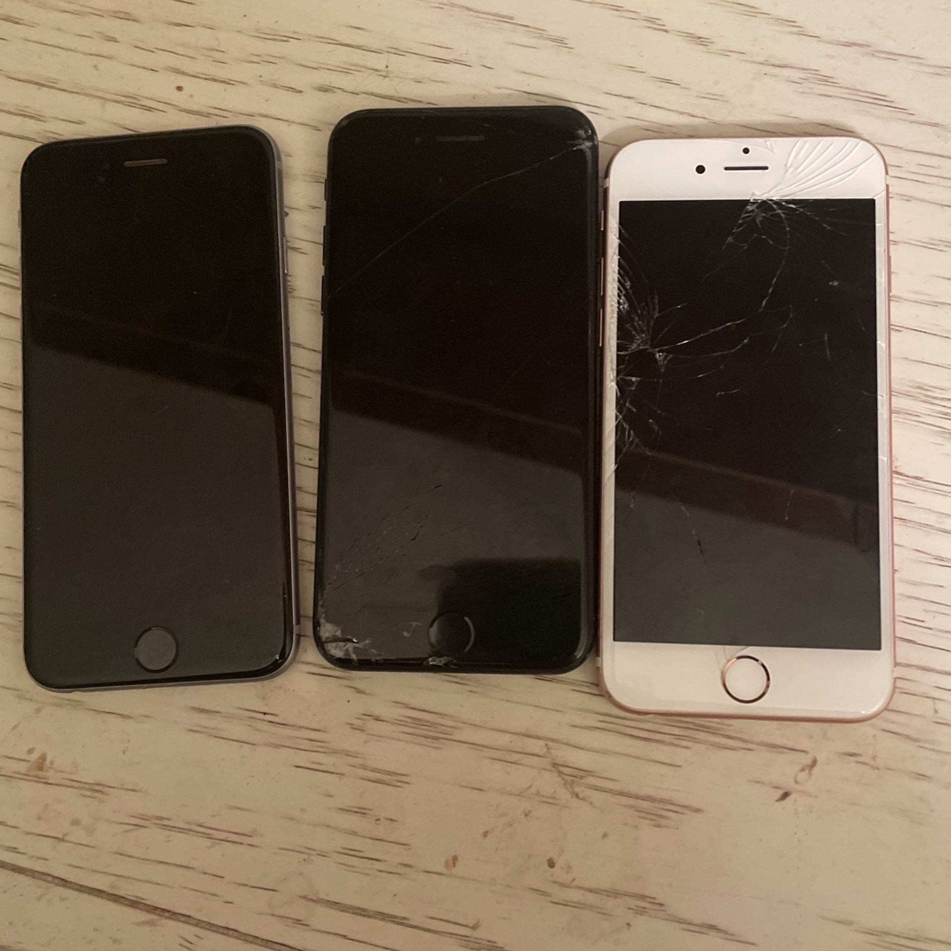 I Phone 7, 6s, and 6 For Parts