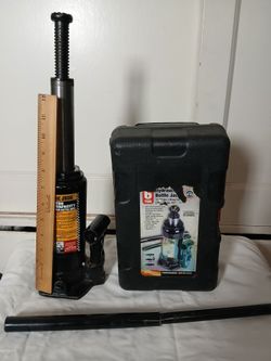 6 Ton Hydraulic Bottle Jack with Case